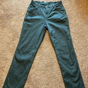 Kuhl Kultivator Straight Pants - Size 10, Color: Eucalyptus